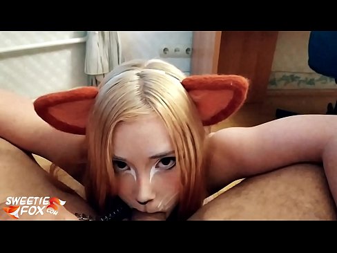 ❤️ Kitsune သည် ကွမ်းသီးကို မျိုချလိုက်ပြီး ပါးစပ်ထဲ စိမ့်ဝင်သွားသည် ❤️ Fucking video  my.3dhentaix.ru ﹏